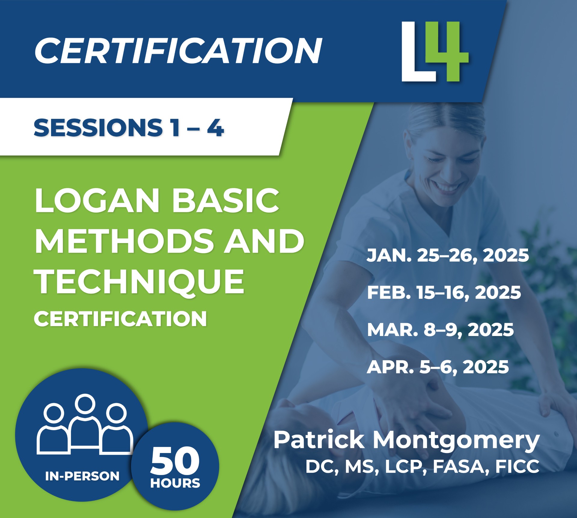 Logan Basic Methods and Technique Certification (50 Hrs)